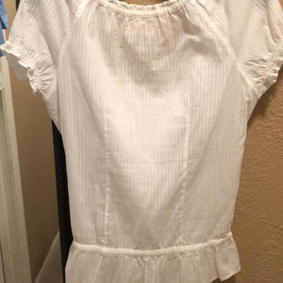 NWOT Vintage Hollister Romantic blouse. Flowers, Sheer & Embroidered details - Picture 11 of 11